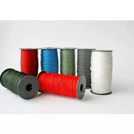 нить крученая пп 1,3мм двухпрядная, красная, 50м 139899