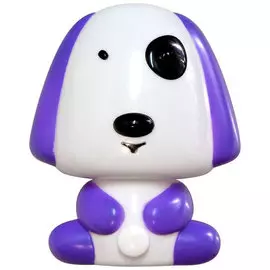 Ночник Собачка сиреневый FERON FN1165 4LED 1W 230V