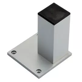 Нога BOYARD N201AL.2 квадратная 38*38мм, 50мм