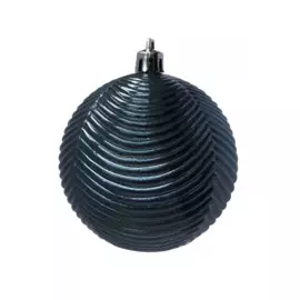 новогоднее подвесное украшение из полистирола, синий/ 8x8x8см арт.87350