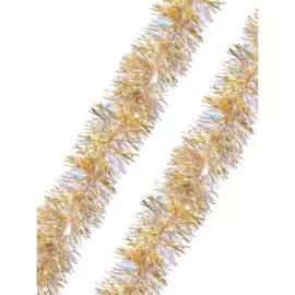 новогодняя мишура теплая осень из полиэтилена / 200x15см арт.80465