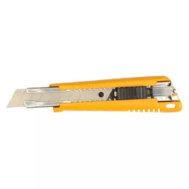 нож 18мм с выдвижным лезвием, автофиксатор olfa ol-exl