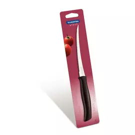 Нож Athus для помидоров/цитрусовых, 12,5 см, черный, блистер