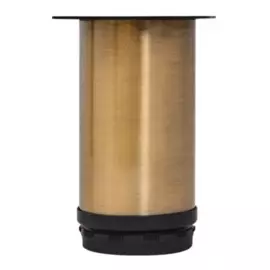 ножка круглая d50x100 круглая бронза