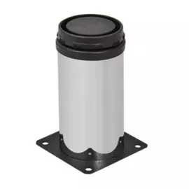 ножка круглая d50x100 круглая хром