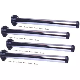 ножка мебельная 820х60 хром