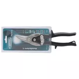 Ножницы по металлу PIRANHA 250мм прямой и левый рез сталь-СrMo двухкомпонентные рукоятки Gross 78321