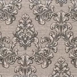 обои 1171-11 euro decor rothschild винил на флизе 1.06x10.05, дамаск, серый