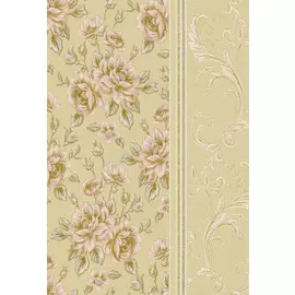 Обои 1359-75 Палитра винил 0,53*10,05м полоса, зеленый