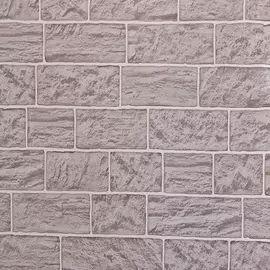 Обои 15018-28 Аспект Walldecor винил на бумаге 0.53x10.05, Под кирпич, коричневый