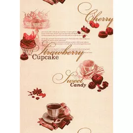 Обои 1641-4 Эрисманн винил 0,53*10,05м кухня, бежевый