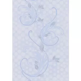 Обои 1647-4 Hortenzia винил на бумаге 0,53*10,05м классика вензеля, голубой