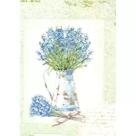 Обои 2010-4 Пенза Лаванда 0,53*10,05м кухня, зеленый