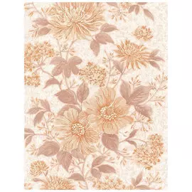 Обои 2935-2 Эрисманн винил на флизе 1,06*10м цветы, бежевый