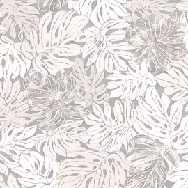 обои 30533 marburg casual винил на флизе 1.06x10.05, флористика, белый