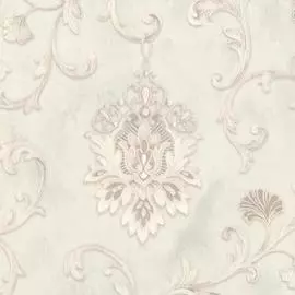 обои 33714 prima italiana colibri флизелин 1.06x10,05м дамаск белый