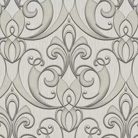 обои 3633-6 erismann elegance винил на флизе 1.06x10.05, узор, серый