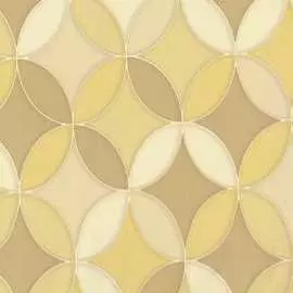 обои 3722-6 eurodecor avenue винил на флизе 1,06*10м геометрия, желтый