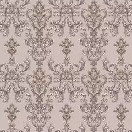 обои 4555-7 erismann light винил на флизе 1.06x10.05, дамаск, коричневый