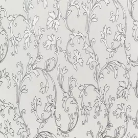 Обои 50004-14 Vog Collection Цветы винил на флизе 1.06x10.05, цветы, белый
