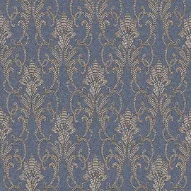 обои 60060-06 erismann винил на флизе 1.06x10.05м классический синий