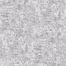обои 60288-02 erismann anika флизелин 1.06x10,05м города белый