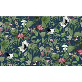 обои 60464-05 erismann amazonika флизелин 1,06*10,05м флористика синий