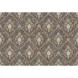 обои 6123-6 profi deco color флизелин 1.06x10,05м дамаск коричневый