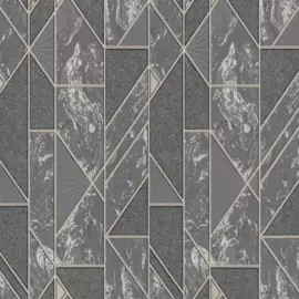 обои 70377-44 аспект роял флизелин 1.06x10м геометрия серый