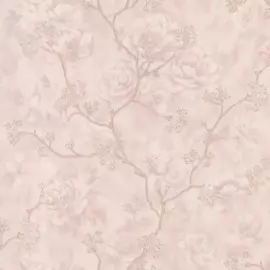 обои 7142-08 euro decor blooming флизелин 1.06x10,05м флористика розовый