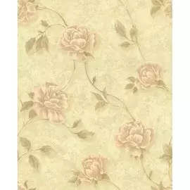 Обои 7309-77 Палитра флиз. 1,06*10,05м цветы, коричневый
