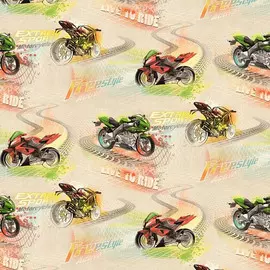 Обои 7385-27 Палитра винил на флизе 1,06*10м подростковые, красный