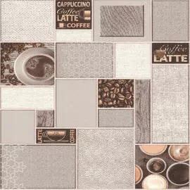 обои 80009-25 аспект арабика винил горячего тиснения бумага 0.53x10,05м кухня бежевый