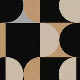 обои 8593-19 vernissage bosco флизелин 1.06x10,05м геометрия черный