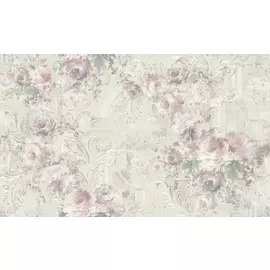 Обои 988385 VICTORIA STENOVA Веронезе винил на флизе 1,06*10,05м, цветы, белый