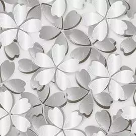 обои д772-06 соф ботаника-06 бумага 0.53x10,05м флористика серый