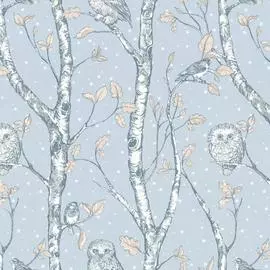 обои hc71534-16 homecolor wonderful винил на флизе 1.06x10.05м детские/подростковые голубой