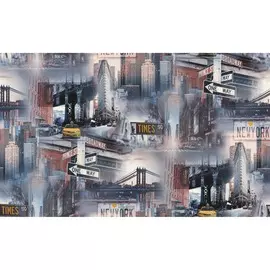 обои vernissage 168227-17 нью-йорк виниловые на флизелиновой основе 1,06*10м