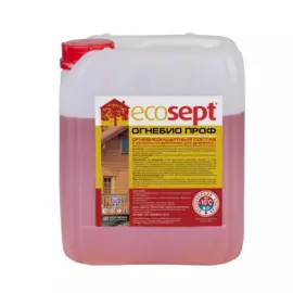 огнебиозащита ecosept 1 и 2 группы с индикатором 5кг