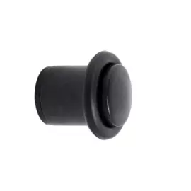 ограничитель дверной "стандарт" 588a-2 bn, цилиндр, черный