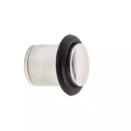 ограничитель дверной "стандарт" 588a-2 cp, цилиндр, хром