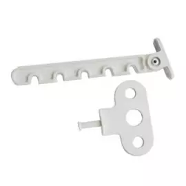 ограничитель открывания 5 ступенчатый slt белый