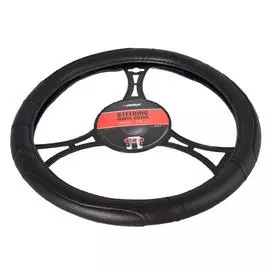 Оплетка руля AM074 25570 черный кож. зам.