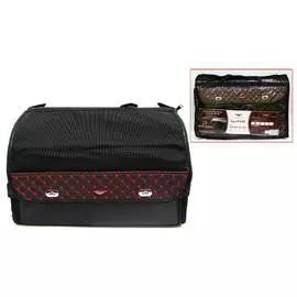 Органайзер автомобильный "AUTOBAN" (47х33х30) чёрный с красной стёжкой