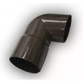 Отвод (наконечник) d-90мм коричневый