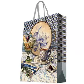 Пакет бумажный НАТЮРМОРТ 26*32,4*12,7см 40880