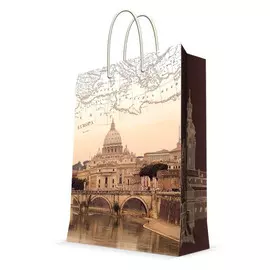 Пакет бумажный РИМ 26*32,4*12,7см 39665