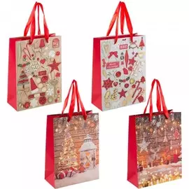 пакет подарочный новогодний волшебная страна 005687
