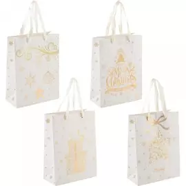 пакет подарочный праздник волшебная страна золото 005720