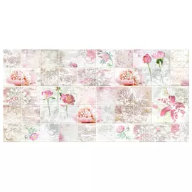 панель декоративная пвх каф. плитка 485х960 ртика